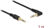 Picture of Stereo kabelis 3.5mm 3pin, M  >  M 90 , 1.0m, Delock