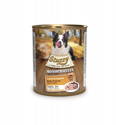 Изображение Stuzzy Monoprotein, karma mokra, dla psa, wiey kurczak pasztet, 800 g, puszka