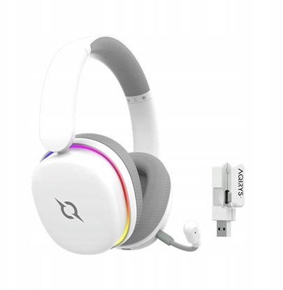 Изображение Suchawki AQIRYS AQIRYS Suchawki ANC Dual Mode: Wirelles&BT+Wired LUNA white