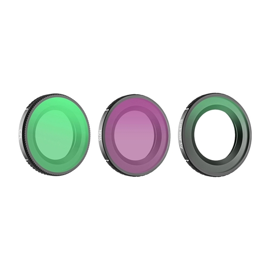 Picture of Sunnylife 1/4" lens filters 3 pcs. - Black Mist + CPL + ND16 for Osmo Nano