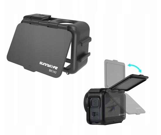 Изображение SunnyLife Ramka Montaowa Frame Mount + Osona Przeciwsoneczna Do Dji Osmo Action 6 / Oa6-bk143-d