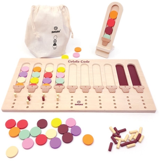 Picture of Svoora Kod lodów  logiczna gra planszowa dzieciom 6+