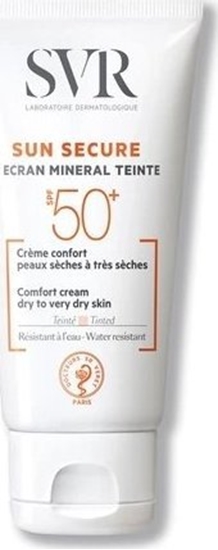 Изображение SVR , Sun Secure, Ecran Mineral, Krem, skóra normalna, mieszana, SPF 50, 60g