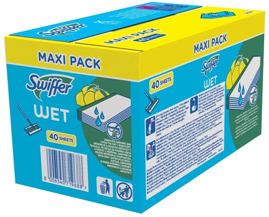 Picture of Swiffer Sweeper mop serwetki 40gab 80828842 (8006540719688)