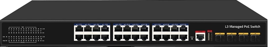 Picture of Switch Cudy CUDY GS5024PS4-400W 24-Port Layer 3 Managed Gigabit PoE+ Switch with 4 10G SFP Slots, 400W