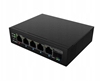 Picture of Przełącznik Light ILFE-4P-1GE-1S-90 Light Industrial POE 1XBT 3AXT  SFP + ETH DIN FAST Ethernet 