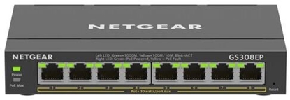 Изображение Switch NETGEAR 8PT GE Plus Switch W/POE+