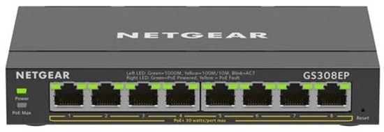 Picture of Switch NETGEAR 8PT GE Plus Switch W/POE+