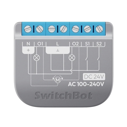Изображение SwitchBot Inteligentny przecznik dwukanaowy Relay Switch 2PM