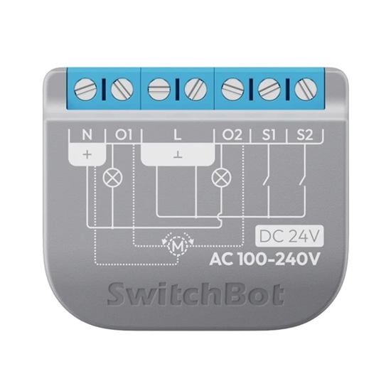 Изображение SwitchBot Inteligentny przecznik dwukanaowy Relay Switch 2PM
