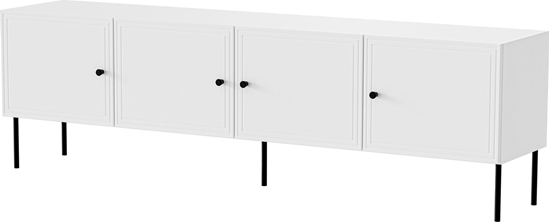 Изображение Szafka RTV 4D PALAZZO BIS 201x40x60 biay mat
