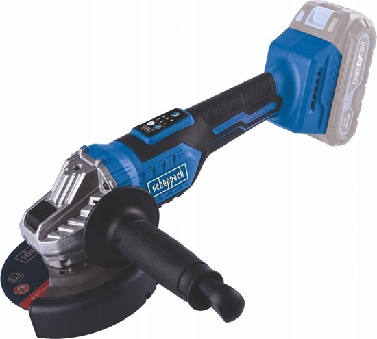 Изображение Szlifierka Scheppach Akumuliatorowy ktowa szlifierka BC-AG125-X 20V, obudowa
