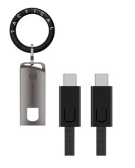 Picture of Tactical OODA Loop kabelis USB-C|USB-C melns
