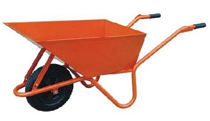 Изображение Taczka budowlana 100 L pomaraczowa