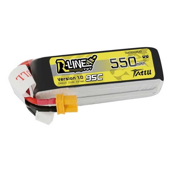 Picture of Tattu Akumulator Tattu R-Line 550mAh 14.8V 95C 4S1P