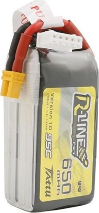 Picture of Tattu Akumulator Tattu R-Line 650mAh 14,8V 95C 4S1P XT30