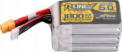 Picture of Tattu ML Akumulator Lipo R-Line Version 5.0 1800mAh 22.2V 150C 6S z wtyczk XT60