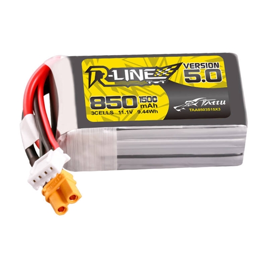 Picture of Tattu Tattu R-Line Wersja 5.0 850mAh 3S 11.1V 150C XT30U-F