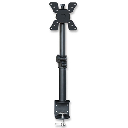 Attēls no Techly Desk LED/LCD monitor arm 13''-30'' 15kg VESA adjustable height  black (Boj. iepak.)