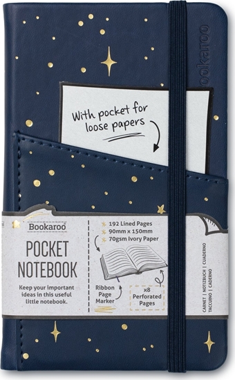 Picture of Teka Bookaroo Notatnik Journal A6 ksiyc i gwiazdy