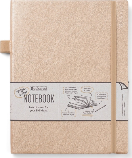 Picture of Teka Bookaroo Notatnik Journal duy - Zoty