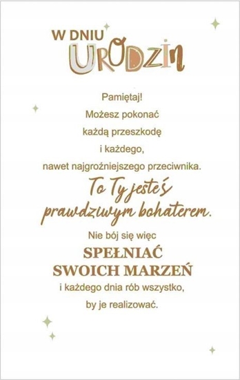 Picture of Teka Kartka okoliczno¶ciowa Urodziny 7 chopiec