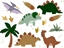 Изображение Teka Tatuae Dinozaury 13szt