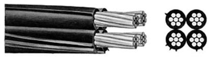 Изображение Tele-Fonika Przewód samonony ASXSN 4x50 1KV 1m G-011335