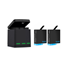 Picture of Telesin Box three-channel charger for GoPro Hero 5/6/7/8 + 2 batteries (GP-BNC-801)