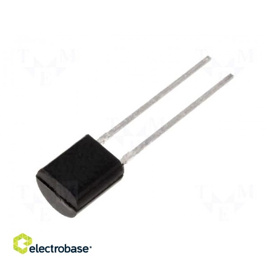 Изображение Temperatūras sensors -55÷150°C | SOD70 | THT | 1.98k?