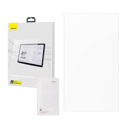 Attēls no Tempered Glass Baseus Crystal 0.3mm for Tesla model X/S 17''