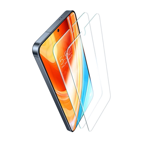 Изображение Tempered glass for Samsung S24+ Torras Install Mas