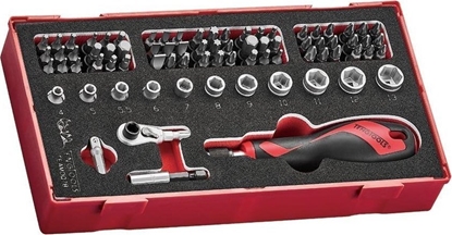 Изображение Teng Tools 78-elementowy zestaw grotów wkrtakowych TEAMDQ78