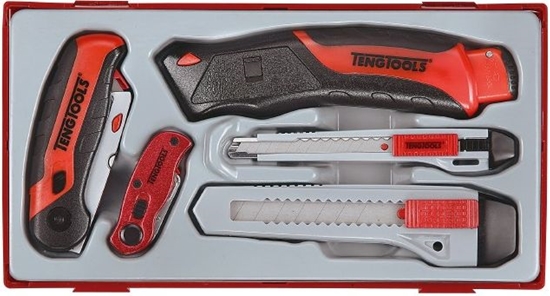 Picture of Teng Tools Zestaw noy z ostrzami wymiennymi 40szt. TTK40( 174480103)