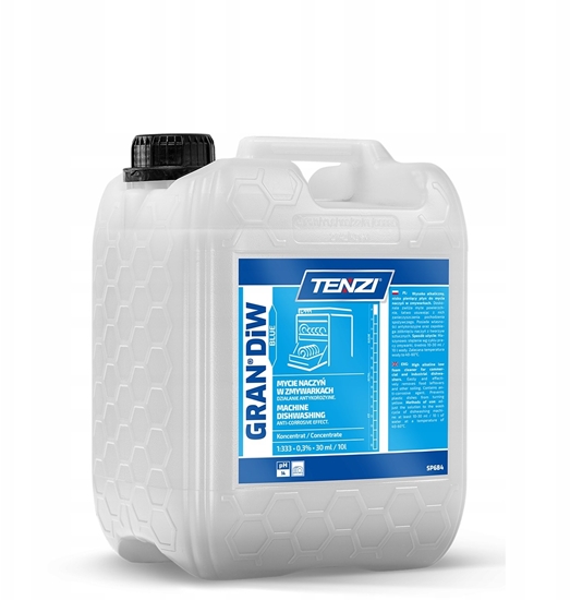 Изображение Tenzi Plyn do mycia naczy w zmywarkach TENZI, Gran Diw Blue, 10l