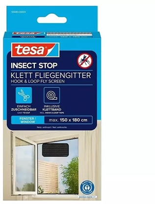 Attēls no Tesa INSECT STOP Standard 1,5mx1,8m Anthracite 55680
