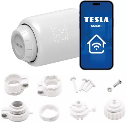 Изображение Tesla TESLA Inteligentna gowica termostatyczna SV50 z WiFi i aplikacj mobiln
