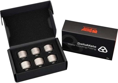 Picture of Thermal Grizzly DeltaMate Fitting - HT14 Matt Nickel (6-Pack)