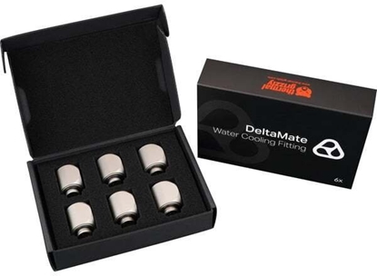 Picture of Thermal Grizzly DeltaMate Rotary - 90° Matt Nickel (6-Pack)