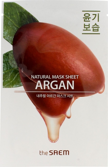 Picture of theSaem Maseczka do twarzy Mask Sheet Maska Argan regenerujca 21ml