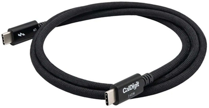 Attēls no Thunderbolt 5 (USB C) Pro Cable 1.0 m Braided - Black