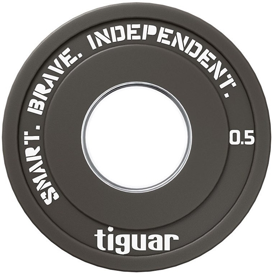 Picture of Tiguar Talerz frakcyjny gumowy TIGUAR olimpijski 50 mm 0.5 kg