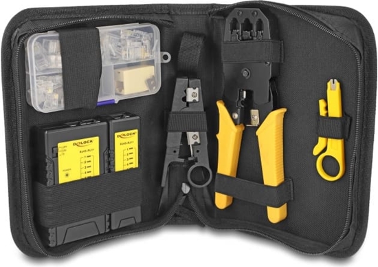 Picture of Tīkla instrumentu komplekts priekš RJ45 un RJ11, Delock