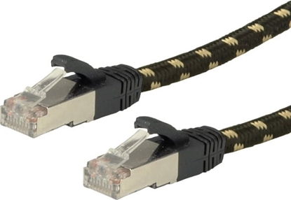 Изображение Tīkla kabelis GOLD S/FTP Cat.6A, 7.0m, Roline