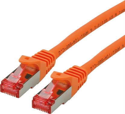 Изображение Tīkla kabelis S/FTP Cat.6, oranžs, 1m, Roline