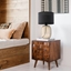 Picture of Lampa stoowa TKKRYWULT TK Lighting Melody 5988 lampa stoowa lampka 1x15W E27 czarna/bursztynowa