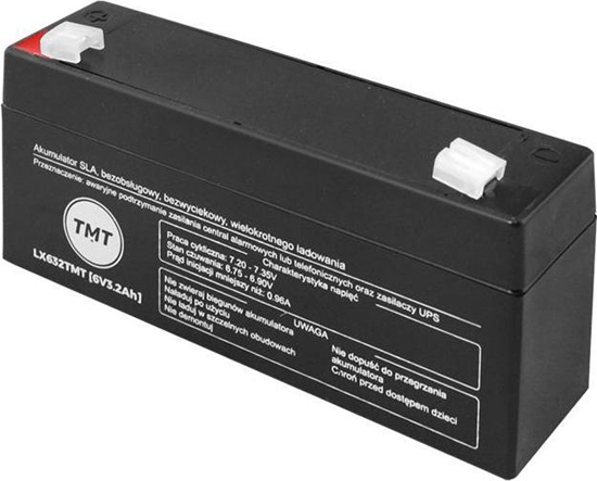 Picture of TMT Akumulator elowy 6V 3.2Ah