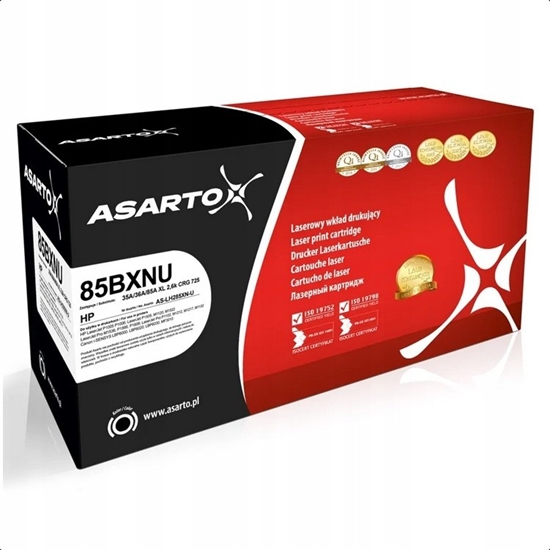 Picture of Toner Asarto Toner Asarto do HP 85BXNU | CRG 725 | 2600 str. | black