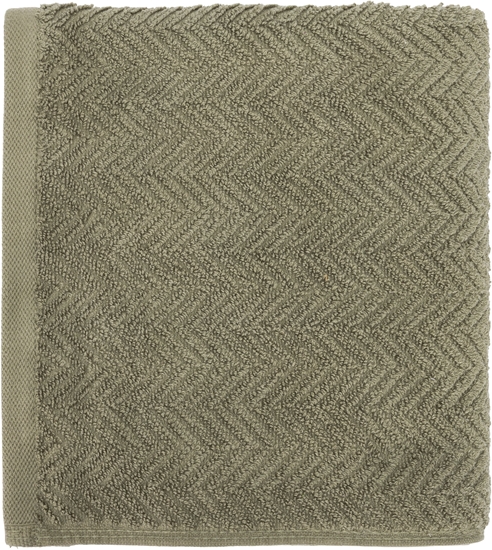 Picture of TOWEL VISBY 550 GSM 70X140 OLIVE GREEN