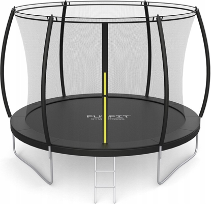 Picture of Trampolina ogrodowa dla dzieci 312cm z siatk zewntrzn i drabink